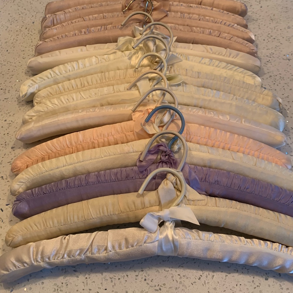 Satin hangers